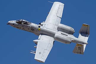 Fairchild-Republic A-10C Thunderbolt II (Warthog) 82-0663 of the 357th Fighter Squadron Dragons, February 2, 2012